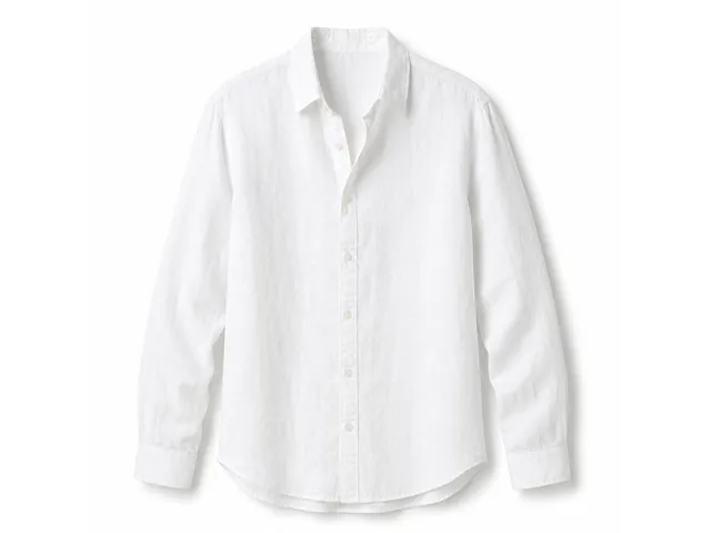 [DEMO] Lightweight Linen Shirt — White