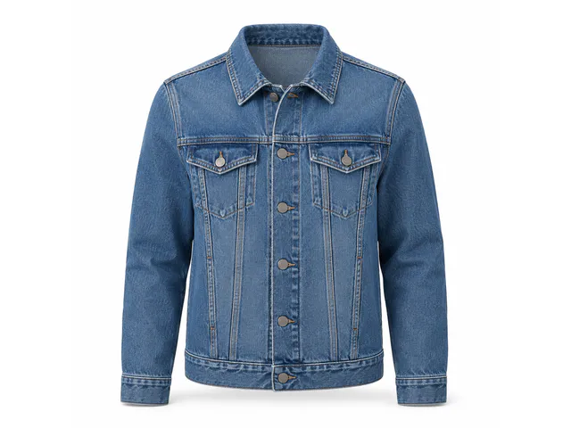 [DEMO] Classic Denim Jacket — Medium Wash