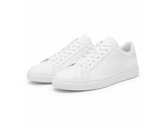 [DEMO] Minimal Low-Top Sneakers — White